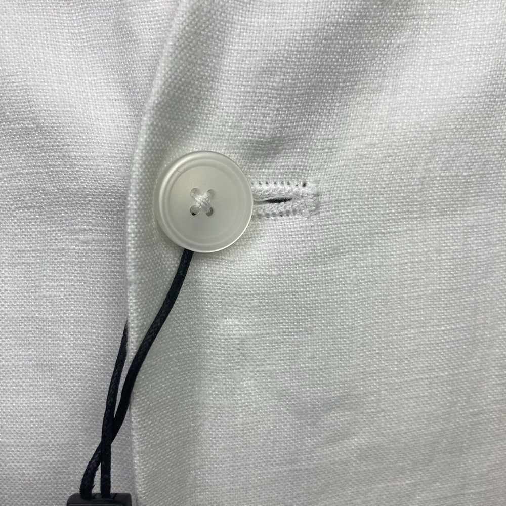 Bar III Mens Slim fit Suit Vest‎ Size Small White 100%Linen E091426 - Picture 7 of 16